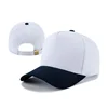 Blanco y azul marino