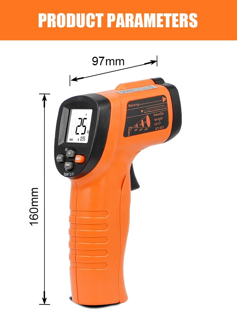 VICTOR 302B Handheld Infrared Thermometer