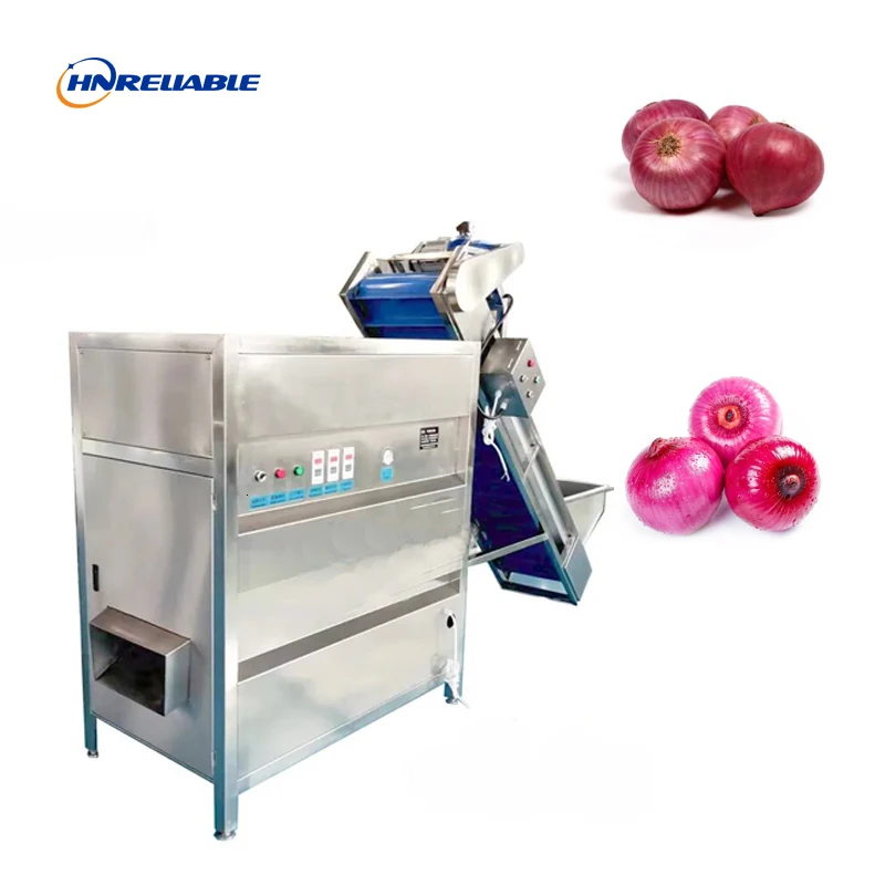 Small Onion Peel Skinner Machines Onion Skin Peeler Supplier Automatic Onion Peeling Machine for Sale