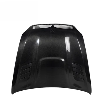 Carbon Fiber Engine Cover Upgrade V Style For BM-W X5 E70 X6 E71 Engine Hood Front Bonnet Car Body Kit Accessories