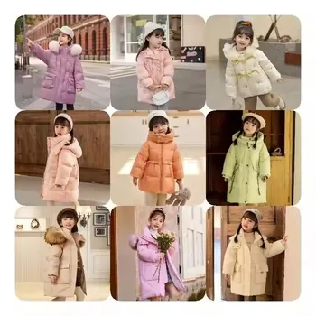 boys down cotton coat Warm Children Coat Winter Clothing Kids quilted packable puffer kids girls Down Jacket