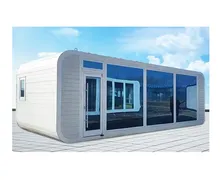 Detachable Customizable Office Mobile Bar Foldable Luxury Mobile Living Prefab Folding Container Homes Mobile Home