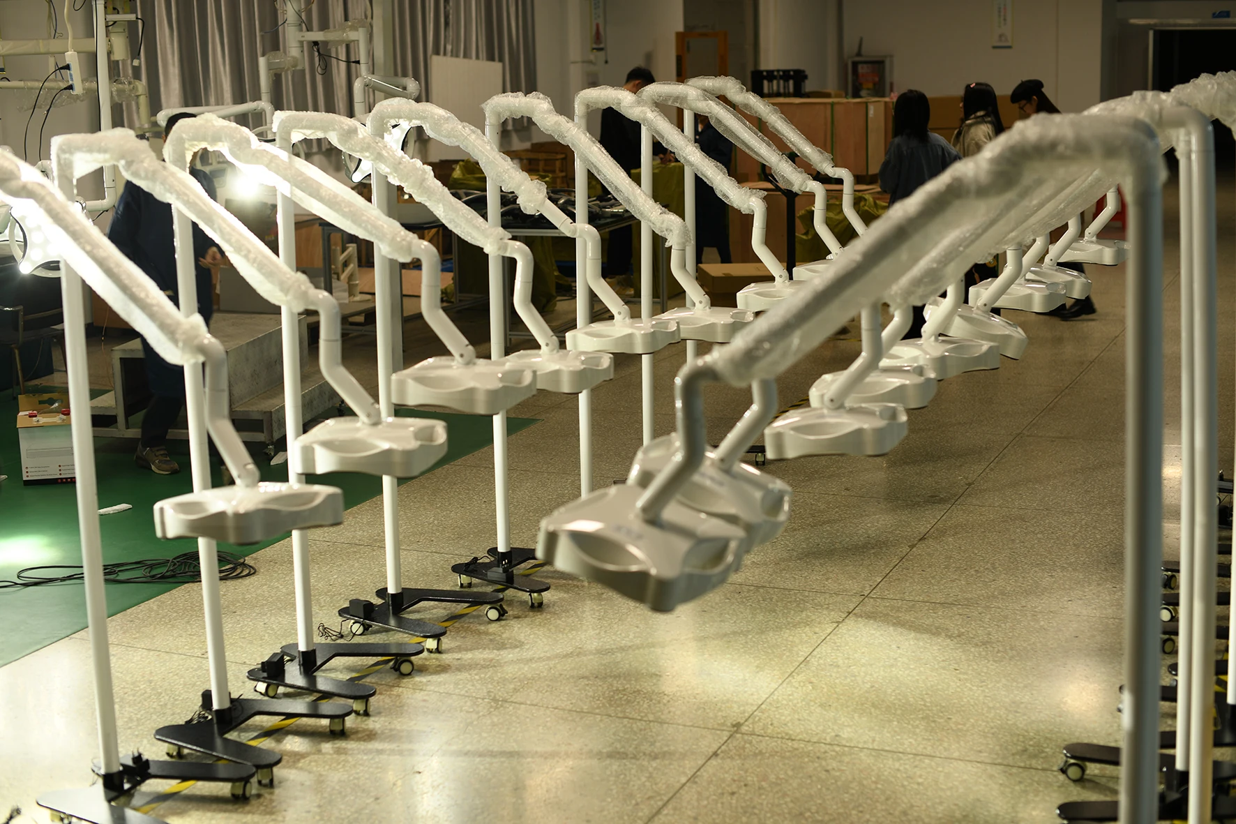 JD1700 LED Minor Double Ceiling Surgical Lamp OT Light Pets Surgery Light Operating Lamp for Veterinary Lamp