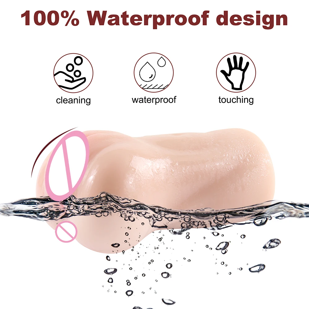 XISE Sex Toy for Man Silicon Vibrator Half Body Adults Masturbation Male Realistic Sleeve Cup Masturbator Device Pussy