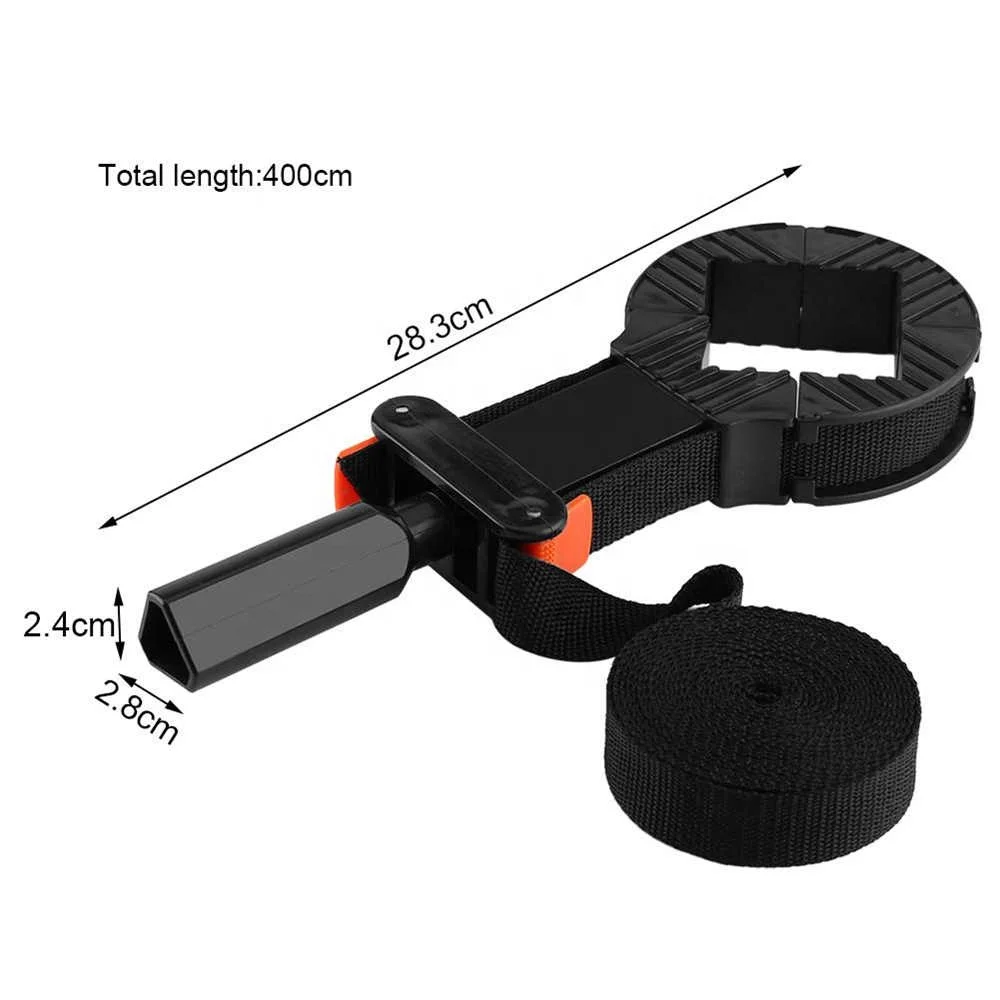 Multi-function Adjustable Corner Clamp Band Strap 4 Jaws Picture Frame Holder Wo