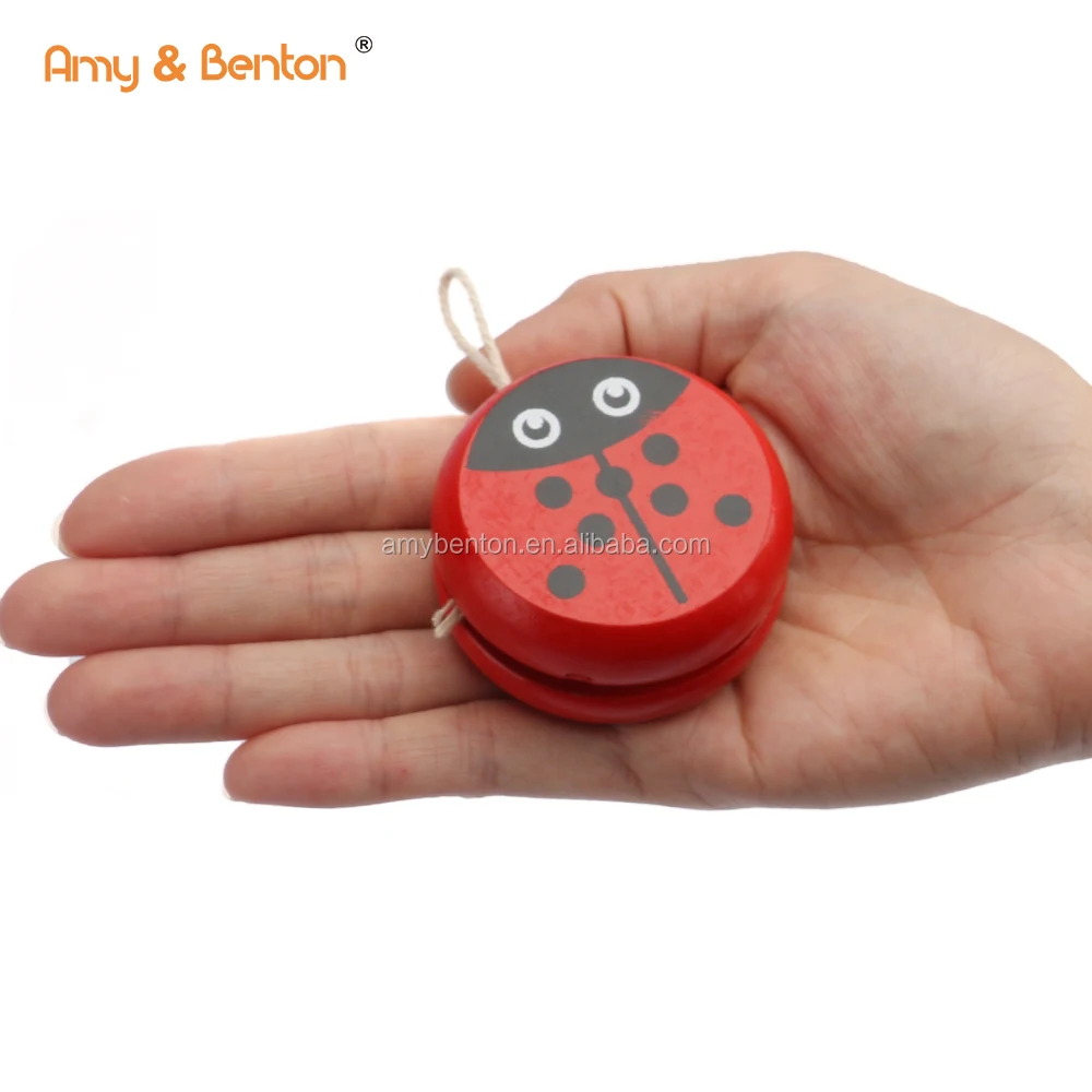 
 Сувениры для вечеринок развивающие игрушки Дерево гироскоп мультфильм в форме животных Деревянный йо от amybenton  