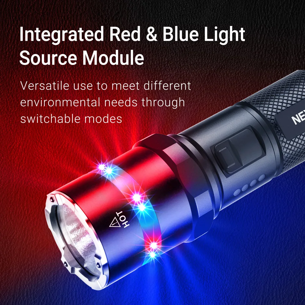 1300 Lumen Nextorch P83 Self Defense Rechargeable Flashlight