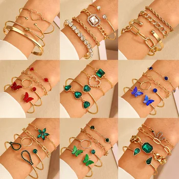 Magnetic Bracelet Suppliers From Thailand Custom Rubber Bracelets Silicone Wristband Jewelry 18K Gold Four Leaf Clover