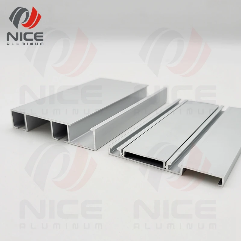 Aluminum Wardrobe Profile Sliding Door Anodize - Buy Aluminium Profile ...
