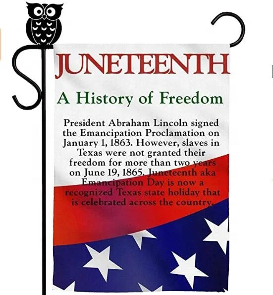 A History Of Freedom House Garden Flag Happy Juneteenth Welcome Outdoor Flag Double Sided For Home Decor 12 5 18 Inches Buy Stars And Stripes Flag Juneteenth Flag America Flags Product On Alibaba Com