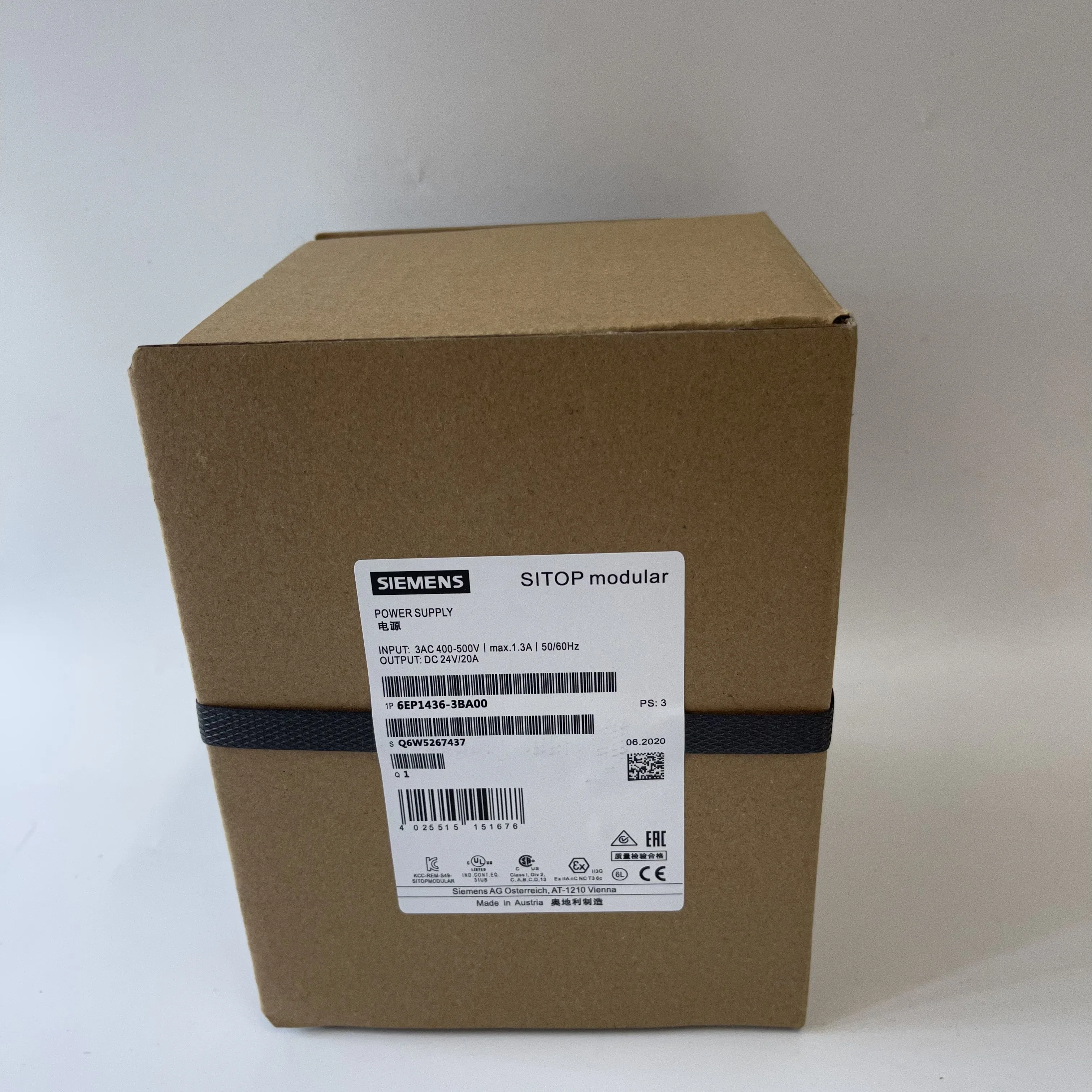 Siemens SITOP Modular Power Supply 6EP1436-3BA00