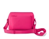 Sac bandoulière rose rouge