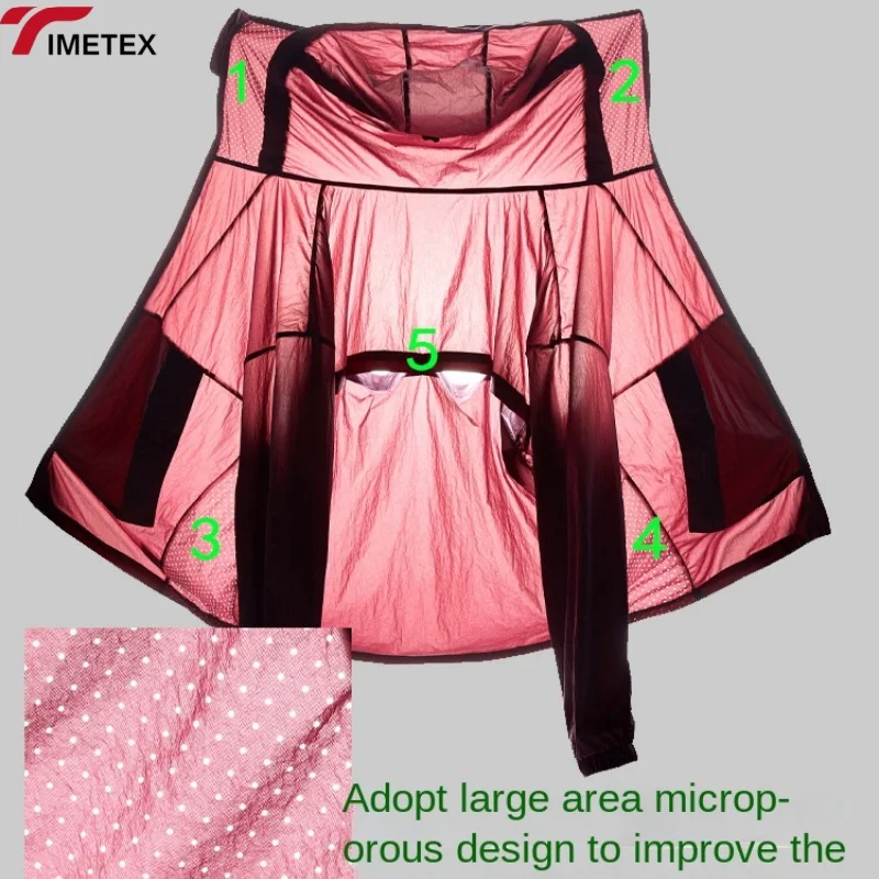 TIMETEX High Quality Men's Summer Light Jacket for Outdoor Sports Sunscreen Clothing with Customized Logo Group Activities