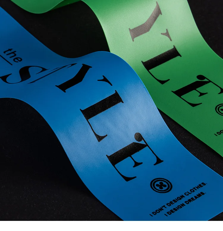 High Quality Custom Soft Logo Printing Label Hang Tag for Clothing Private Hangtag Garment