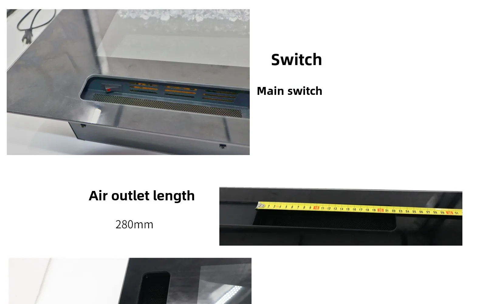 Electric Fireplace, 50-Inch, LED - detail 44