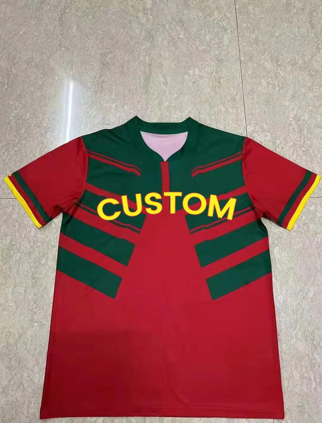 Custom Thai Quality Football Shirt Cameroon National Team Home/away ...