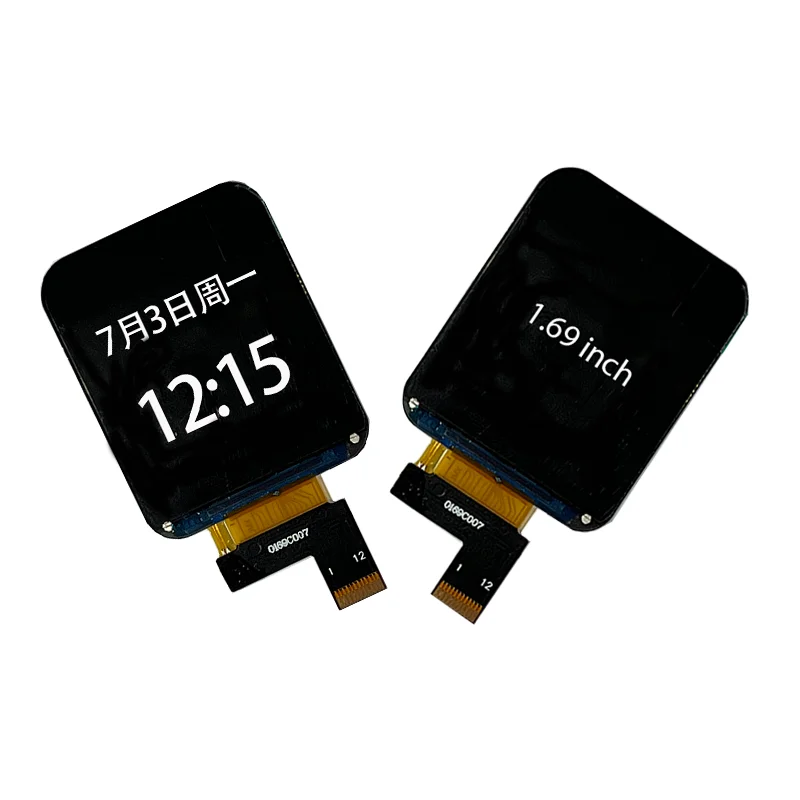 Tft Lcd Display Module For Smart Watch 240x280 Resolution
