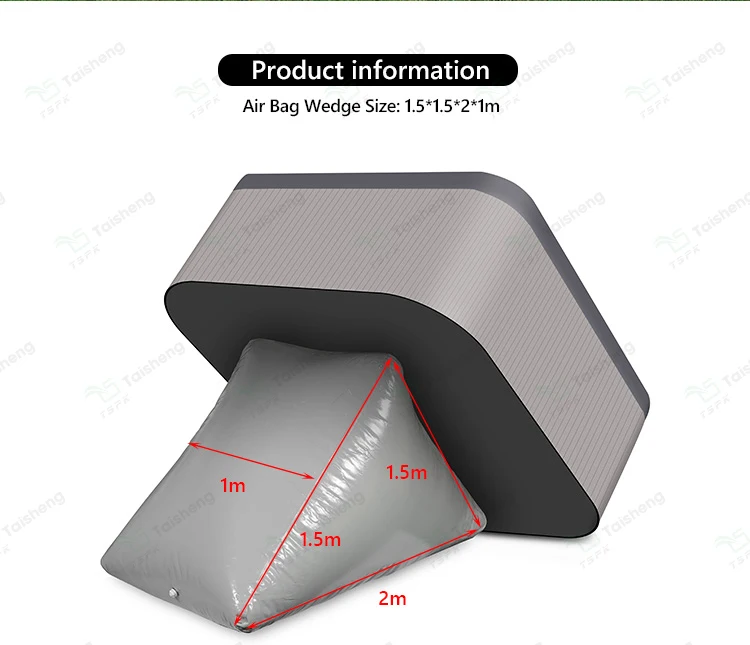 Inflatable Hot Tub Wedge Air Bag Wedge To Lift Move Hot Tub Spa Onto