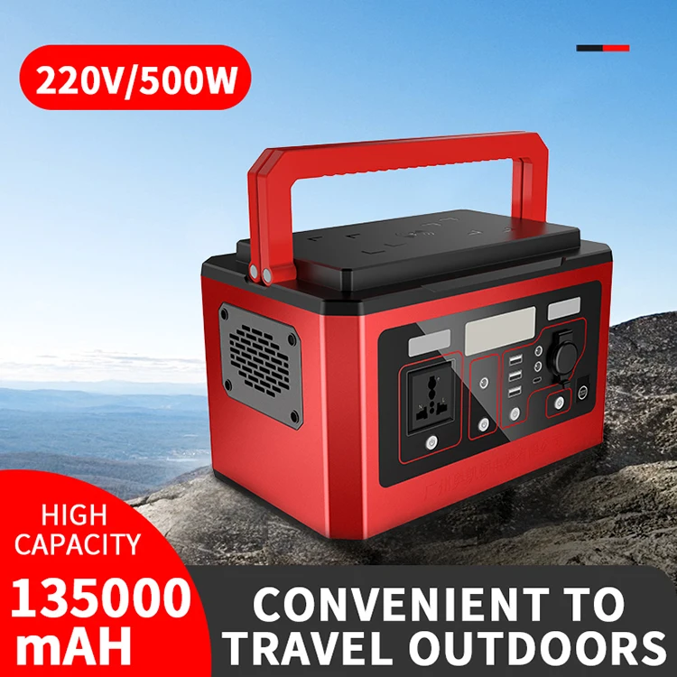 500w portable power station