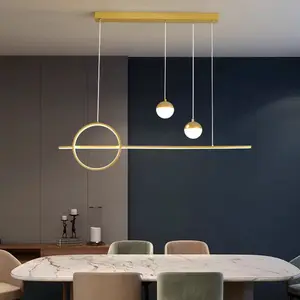 Nordic Designer Modern LED Chandeliers Pendant Lights Smart Lighting Decorative Hanging Ceiling in Living Room Adjustable Height