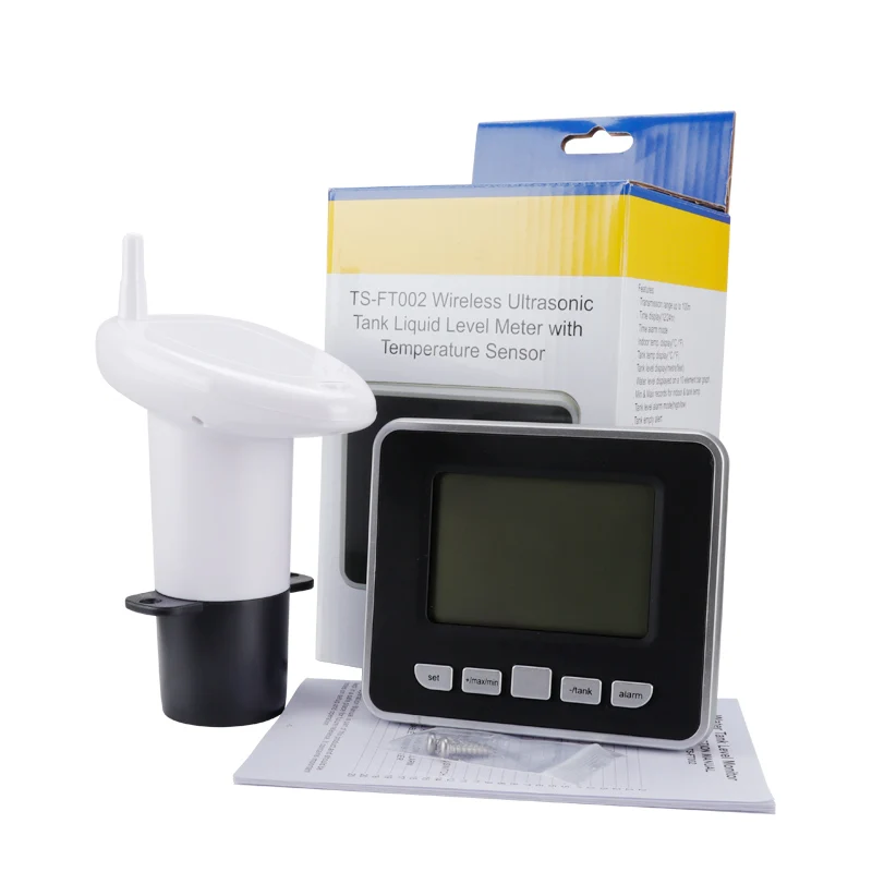 Transmitter Non-Contact Smart Sonic Sound Ts-Ft002 Depth Drawdown Automatic Wireless Ultrasonic Water Tank Liquid Level Meter