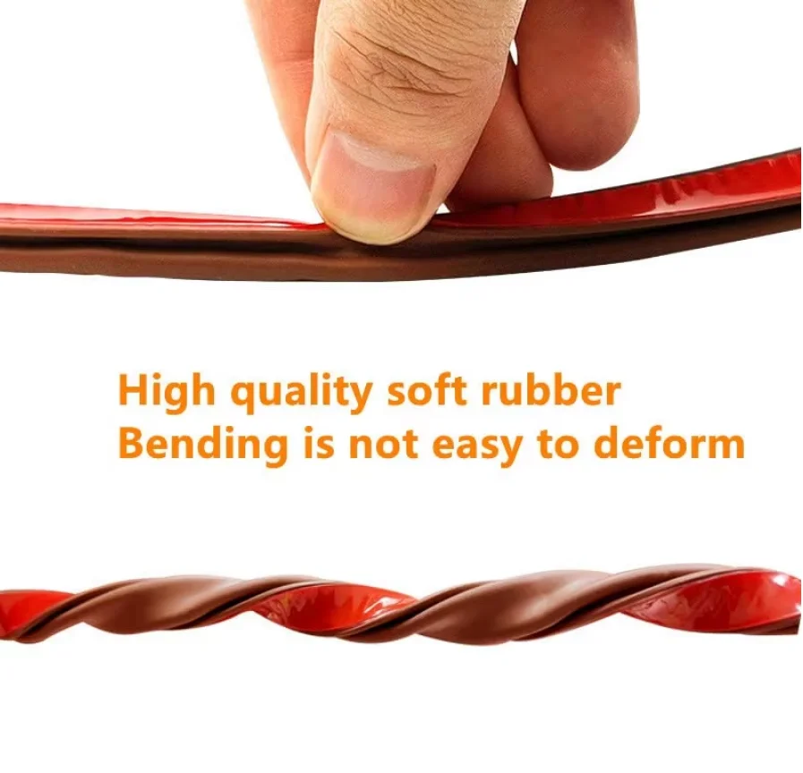 Heat and Cold Resistant and Long Life Rubber TPE Door and Window Rubber Seal Strip / Door Frame Anti-collision Seal
