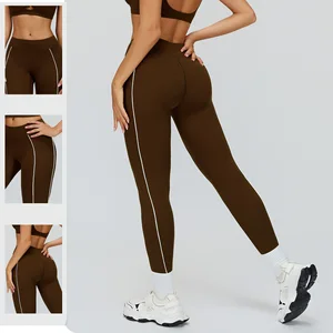 Top Selling Gym Yoga Pants for Women Active Wear Sports Fitness Workout High Waisted Yoga Leggings