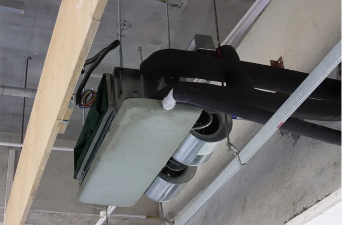 Chilled Water Fan Coil Unit Efficient Heating Cooling