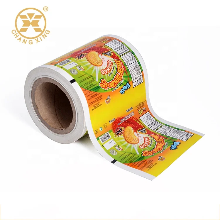 Rouleau de l'emballage alimentaire flexible d'impression Stock Film pour  Chunk et les tranches de fromage d'assaisonnements Biscuits Biscuits Sauce  de bonbons sachet de thé - Chine Sac en plastique, sac de plastique