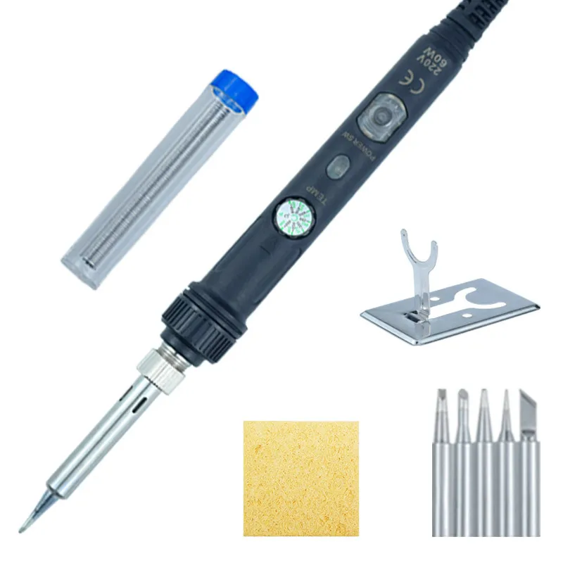 Temperature Adjustment Electronic Iron Soldering Tool