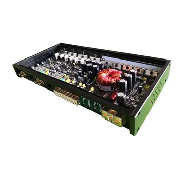TEAMPIE Car Audio System 4 Channel Class AB Mosfet Power Supply Car Amplifier for mids and highs TP-1304