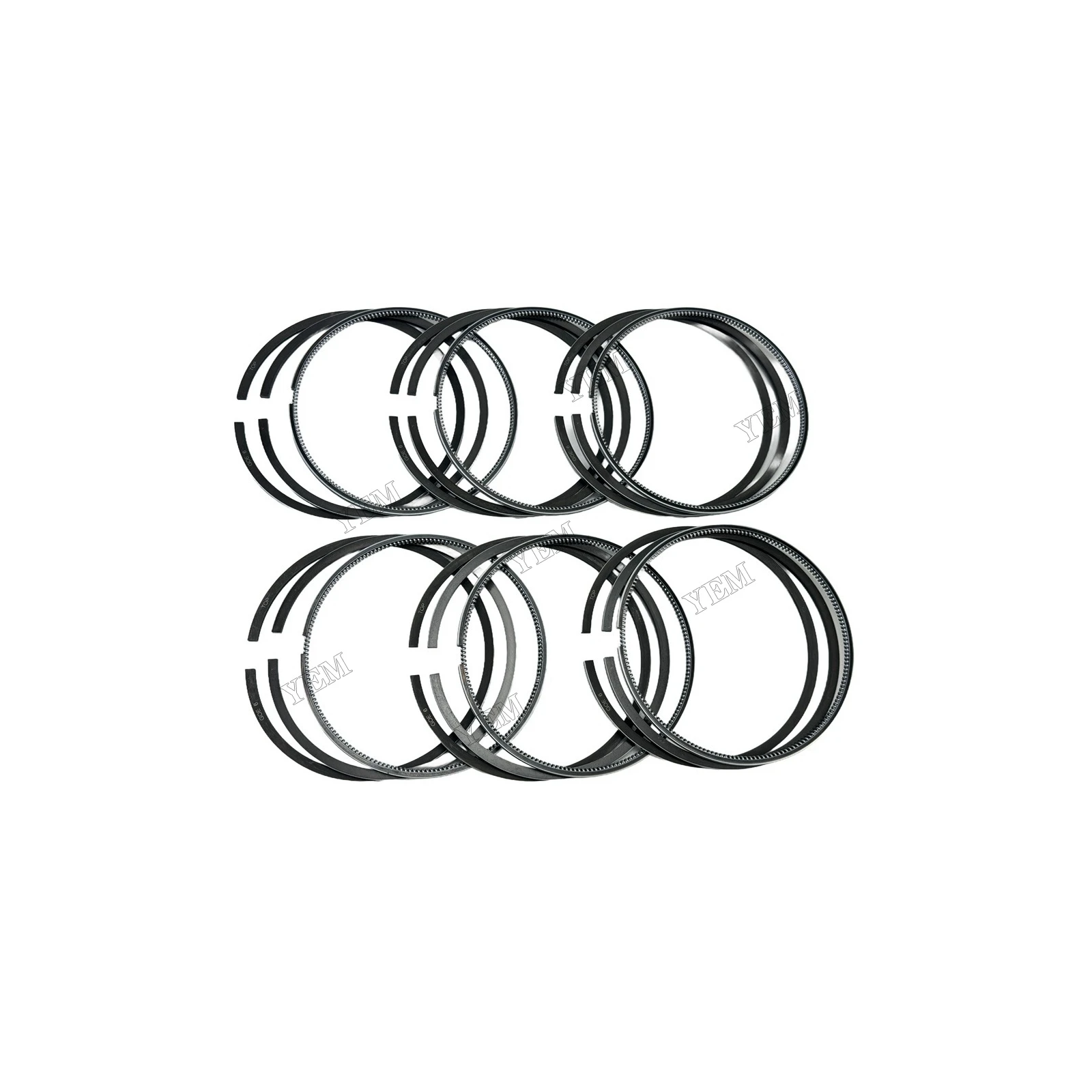 Piston Ring 23430-84010 23430-84000 Suitable for Hyundai D6CA Industrial Machinery Spare Parts