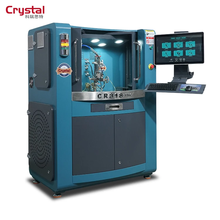 CRYSTAL CR318-PRO diesel Fuel Common Rail Injector test Bench Tester with Complete test Data