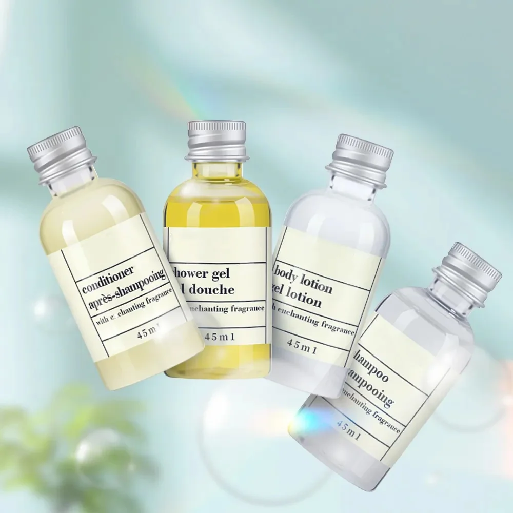 Allinkit Amenities For Hotel Shampoo & Conditioner,Body Wash,Body