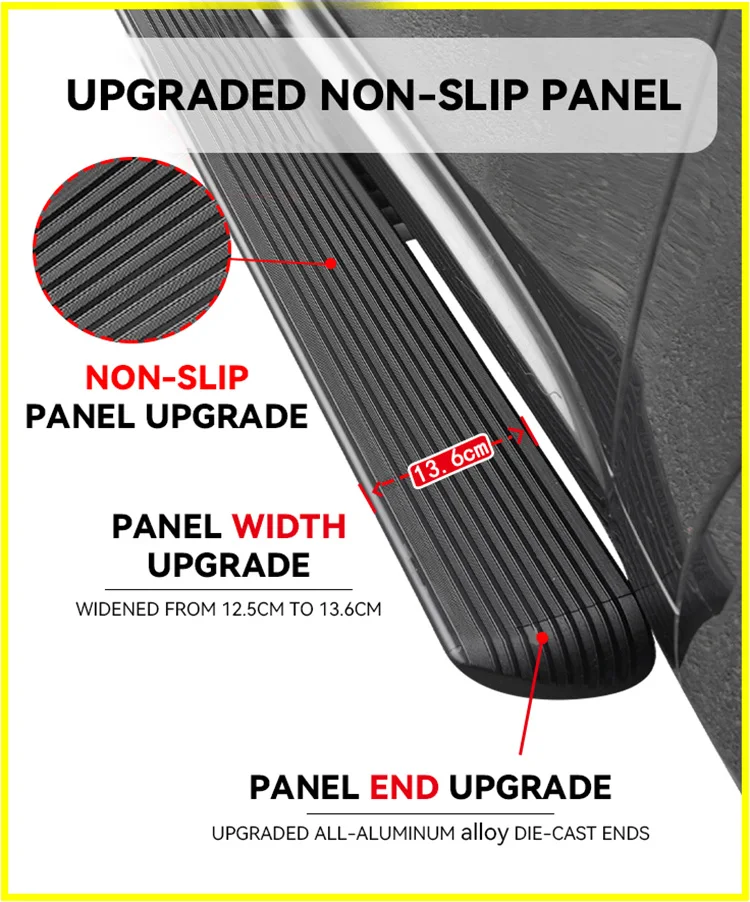 Retractable Running Boards Electric Side Step For Ford F150 Dodge Ram1500 2023 Silverado Running