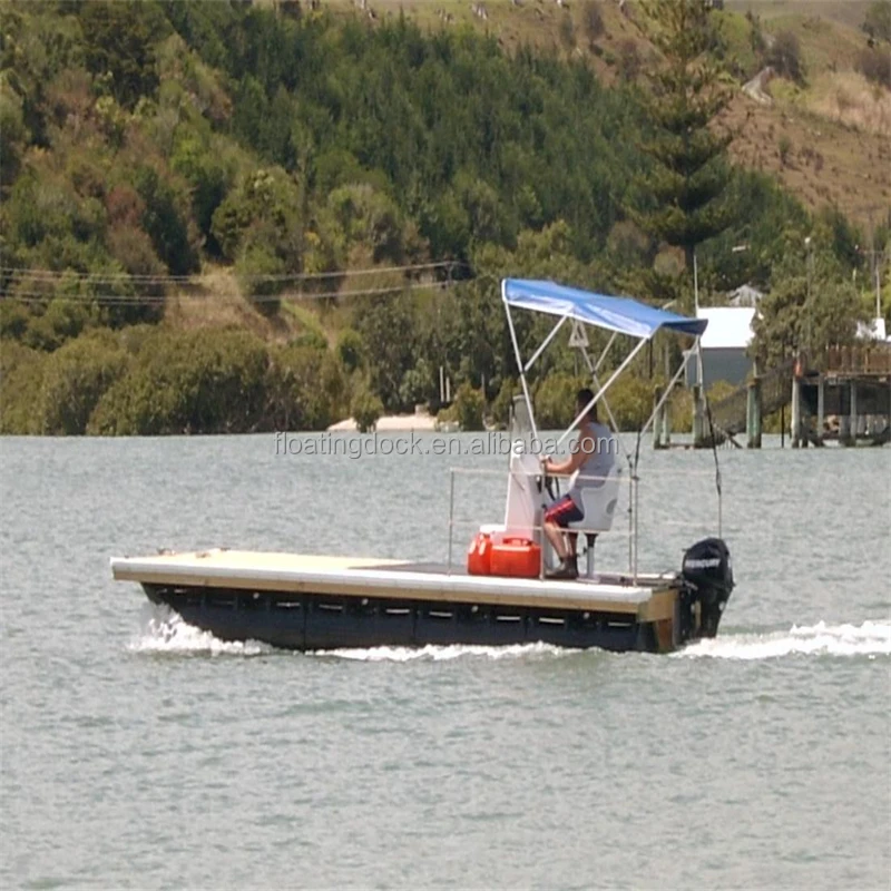 Easy Installation DIY Modular Floating Pontoon House Boat Pontoon