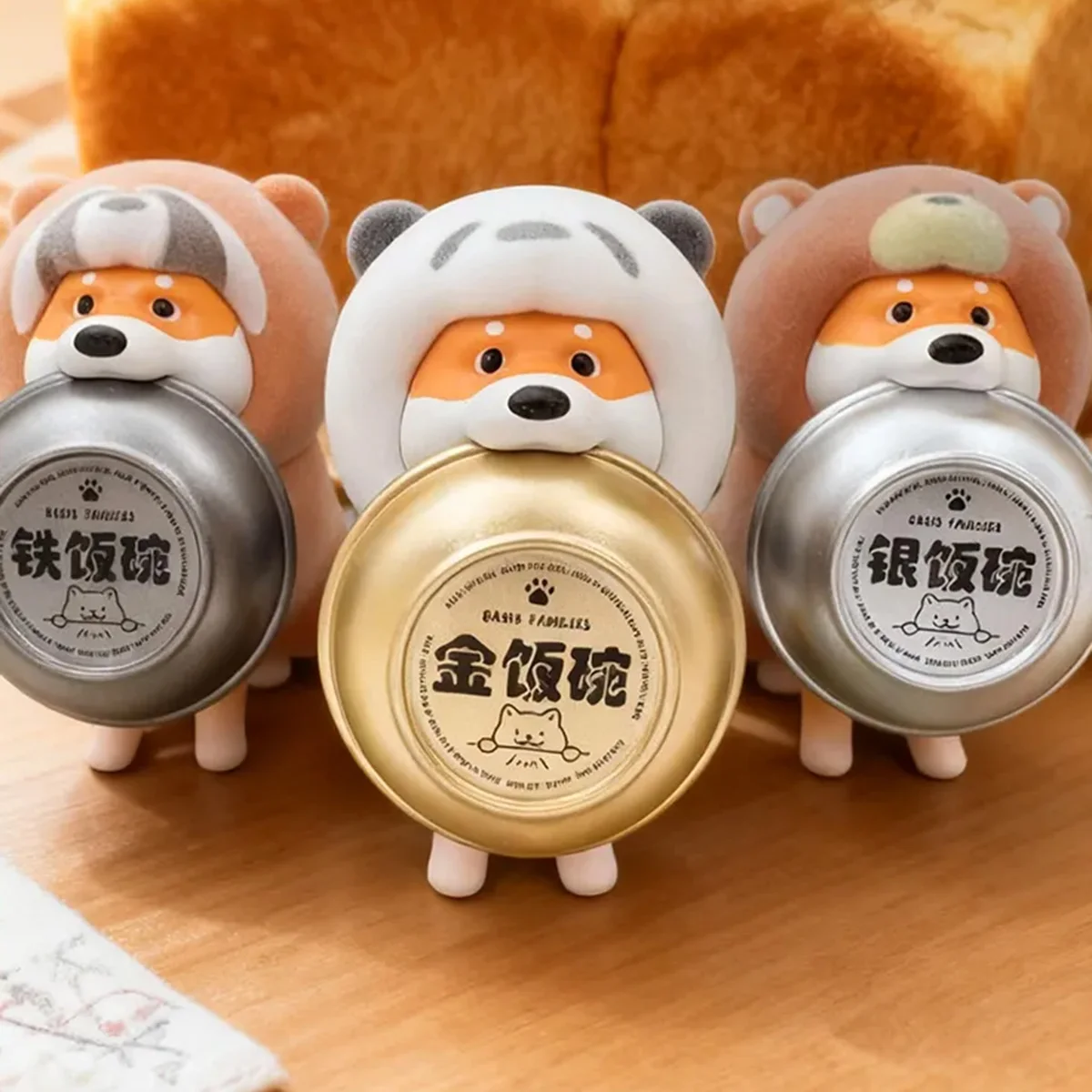 DOZIYU OCEAN SKY Own Brand Foodie Puppy 100 mm Plastic Animal Capsule Toys Gacha Toys