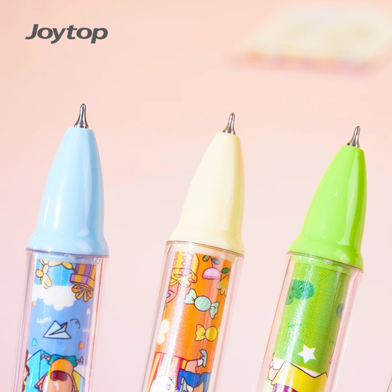 Happy Shin-Chan Double Layer Press Gel Pen Holder Set