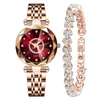 Orologio+bracciale rosso