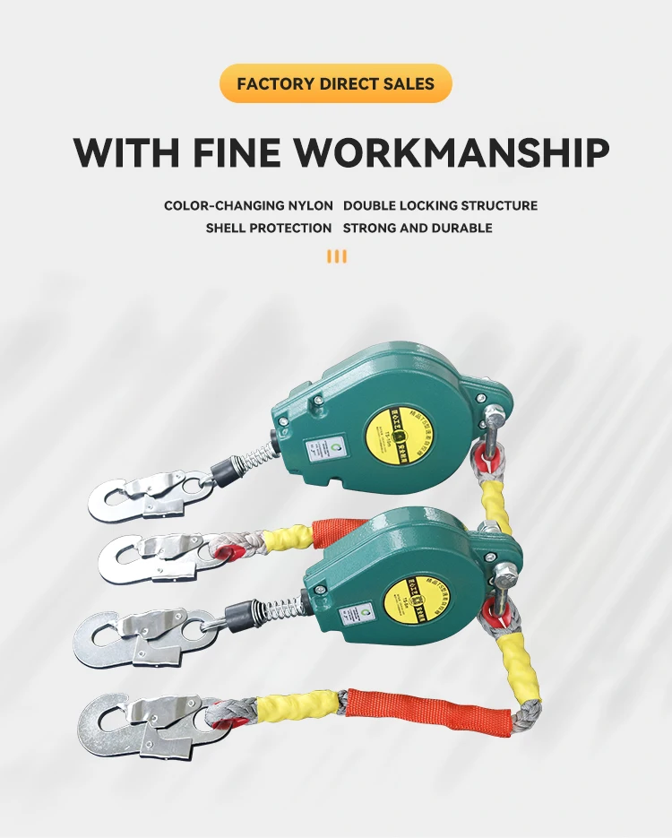 Restraining Rope Fall Protection 1 Ton Fall Arrest Construction Safety Rope - Guanhang