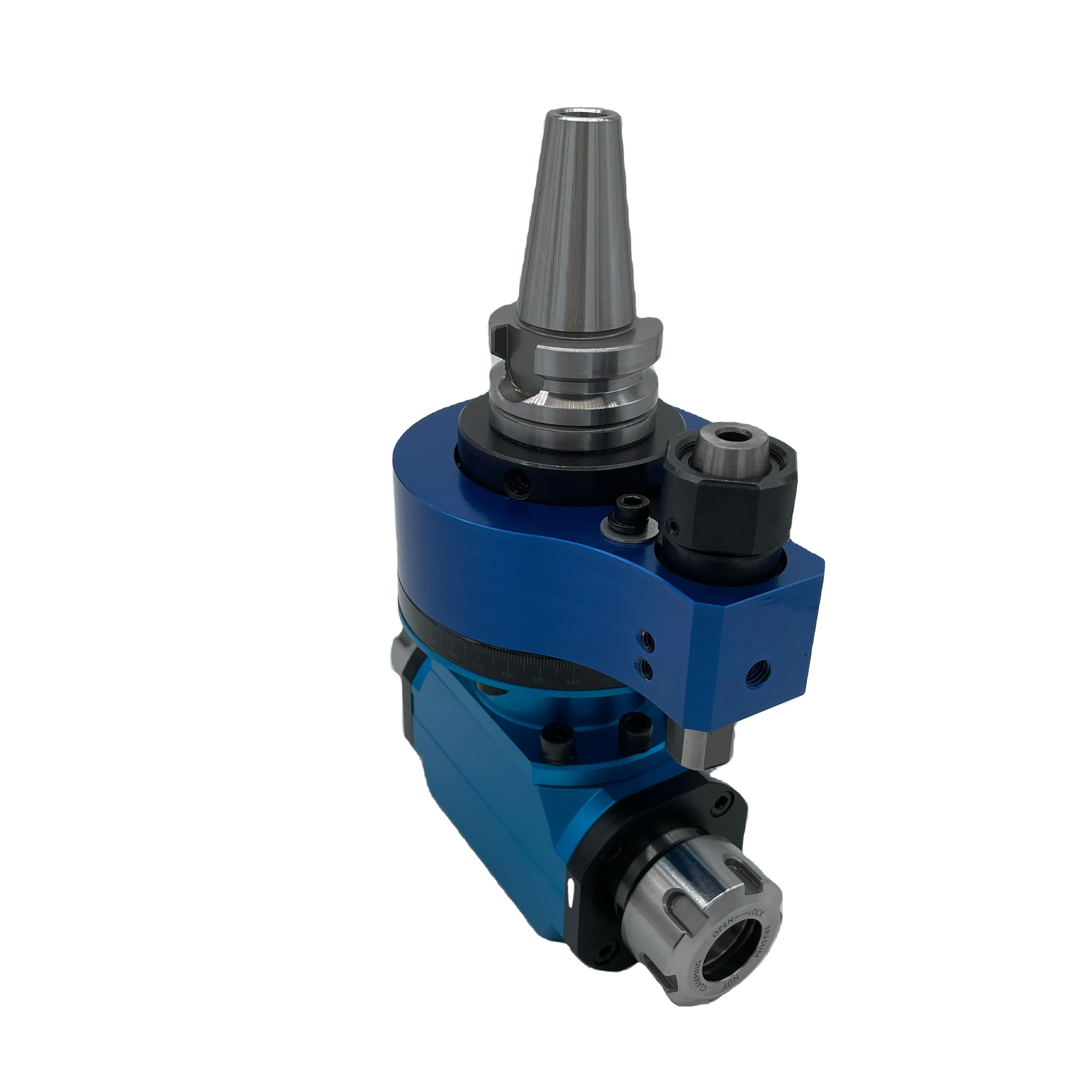Right Angle Head Double-Out for BT40 Spindle - 90° Angle Head