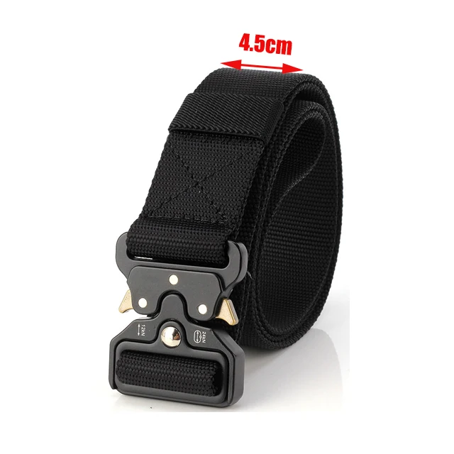 Cintura Tattica Uomo SANHIGHEND A Sgancio Rapido, Elastica E Regolabile, In Nylon 1000D, Fibbia Metallo, Per Outdoor E Lavoro