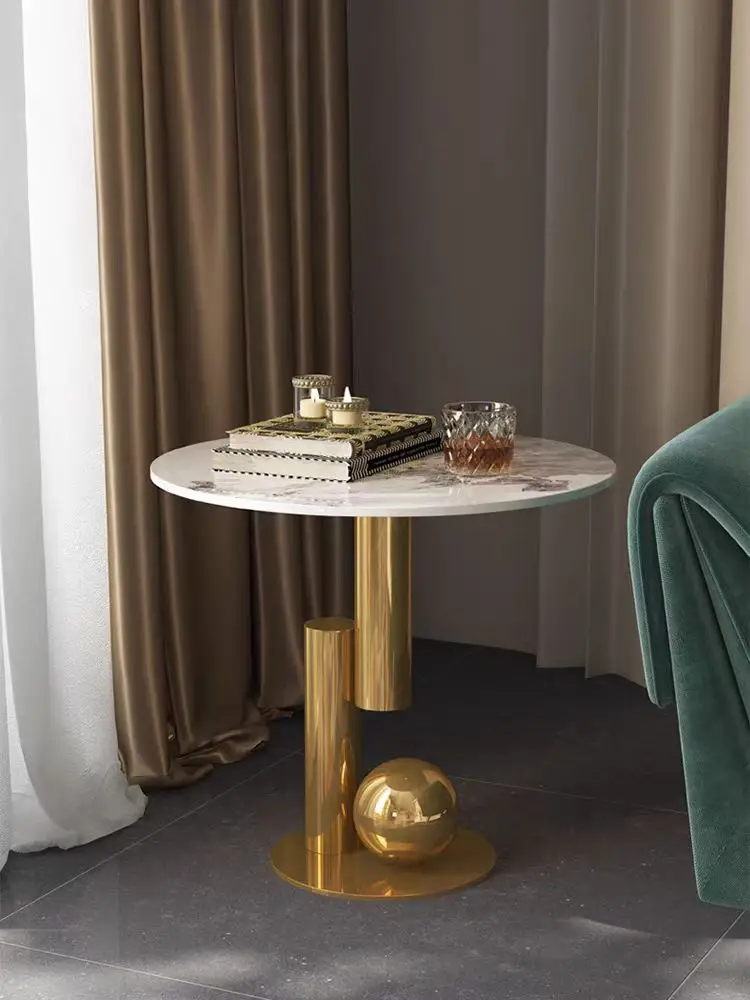 New Modern Luxury Sofa Side Table Center Combination Small Side Tables ...