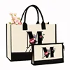 Black letter flower m