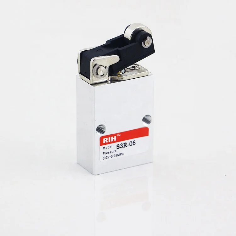 External control direct acting type S3/NS3 series actuated pilot normal temperature pneumatic Airtac mechanical
