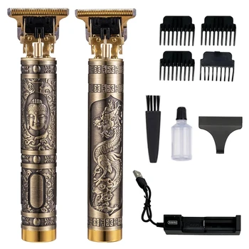 T9 Hair Cut Machine Beard Trimmer Cordless Barber Clippers Rechargeable Professional Electric Hair Trimmer for Men Jiangsu LEDI