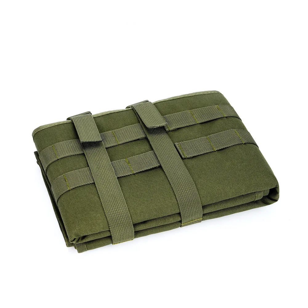 JSH Tactical Prone Padded Roll-Up Picnic Shooting Mat Molle Range Gear for Hunting Training Personal Defense Equipment