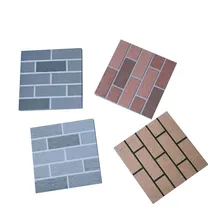 High quality brick pattern fiber cement exterior Siding/ Fiber Cement Board /FC Board