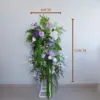 4## purple green hanging flower