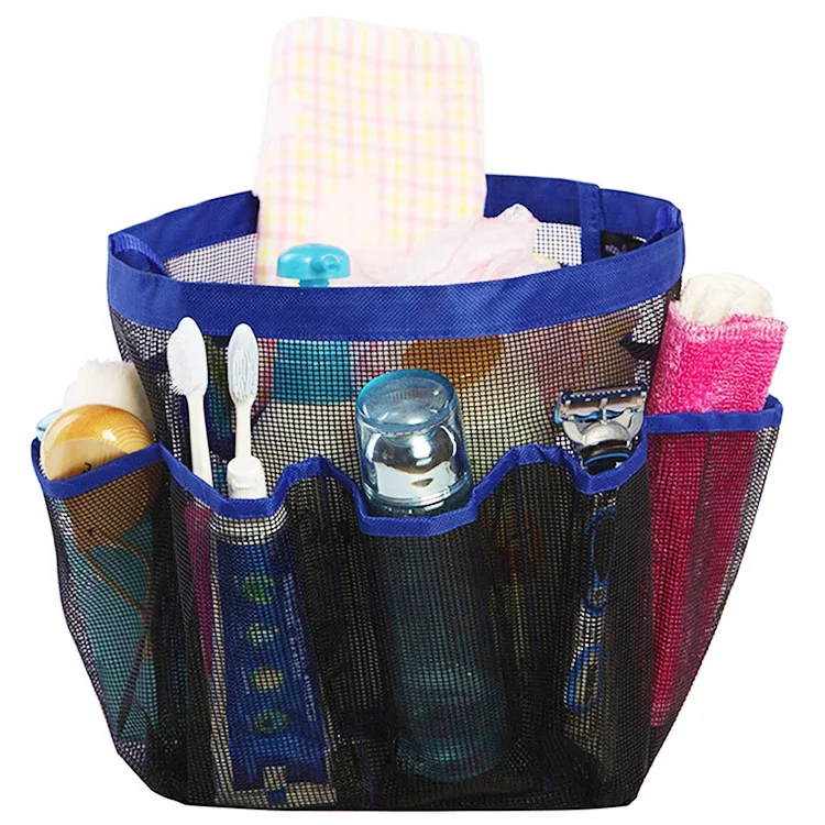 Quick Dry Mesh Shower Caddy, Hanging Shower Tote Bag Toiletry Bath